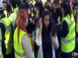 Şüpheli kadının ihbarı polisi alarma geçirdi 