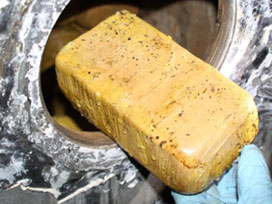 Aksaray´da 105 kilogram eroin ele geçirildi