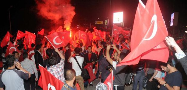 Başbakan Erdoğan'a muhteşem karşılama