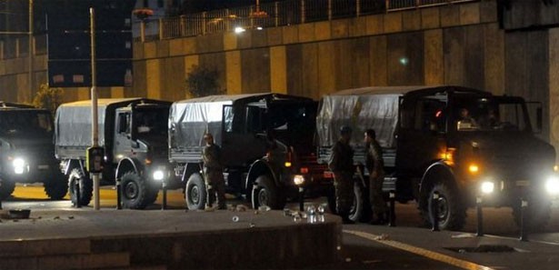 Jandarma da Gezi Parkı için sokaklarda
