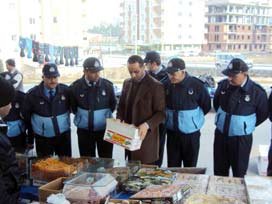 Kocaeli’nde 2 ton gıda maddesi imha edildi