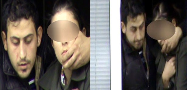 Rehine dehşeti polis kamerasında
