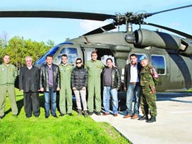 Skorsky helikopterle şehir turu iddiası