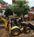 Bursa'da dere yatağındaki evlerin yıkımına başladı