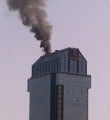 Dolmabahçe´deki Süzer Plaza´da yangın