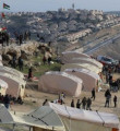 Filistinliler Kudüs'e yeni çadır köy kuruyor