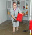 Finike'de yağmur: Kız yurdu sular altında