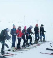Gençlerin kayak sporuna merakı artıyor