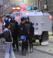 Hatay'da Öcalan için gösteriye polis müdahalesi