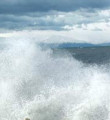 İnebolu'yu 5 metrelik dalgalar vurdu