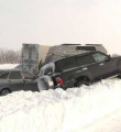 Kazakistan'da trafik kazası:20 araç birbirine girdi