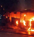 MHP’nin seçim otobüsü yakıldı