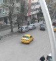 Taksi müşterisi ecel terleri döktü / VİDEO