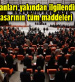 Torba tasarının tümü kabul edildi