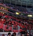 Türk Telekom Arena'da maça ilgi az