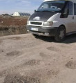 Urfa´da köy yolları köstebek yuvası