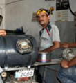 Traktöre LPG tüp takildi