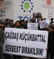 İstanbul Emniyet önünde protesto