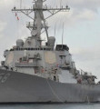 ABD savaş gemisi Kuşadası'nda