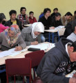 Afganlılar Gümüşhane'de Türkçe öğreniyor