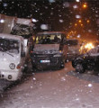 Ankara'da etkili kar yağışı sürüyor