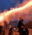 Ankara'daki eylemler gece de devam etti