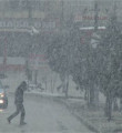 Antalya'ya beklenen kar yağdı
