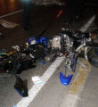 Direğe çarpan motosiklet sürücüsü öldü