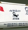 İşte yok denen JİTEM'in logo ve kartviziti