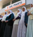 Kadınlar AK Parti il binasını işgal etmek istedi