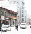 Kars'a mevsimin ilk karı yağdı