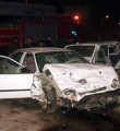 Konya'da 2 otomobil çarpıştı: 6 yaralı