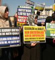 Libya'ya saldırı Fatih'te protesto edildi