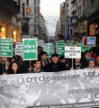 Taksim'de ODTÜ protestosu