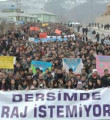Tunceli’de binlerce kişi barajları protesto etti