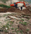 Tunceli-Elazığ karayolunda toprak kayması