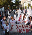 Uşak'ta CHP'ye protesto