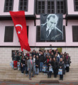 Yabancı öğrenciler Atatürk evi'nde