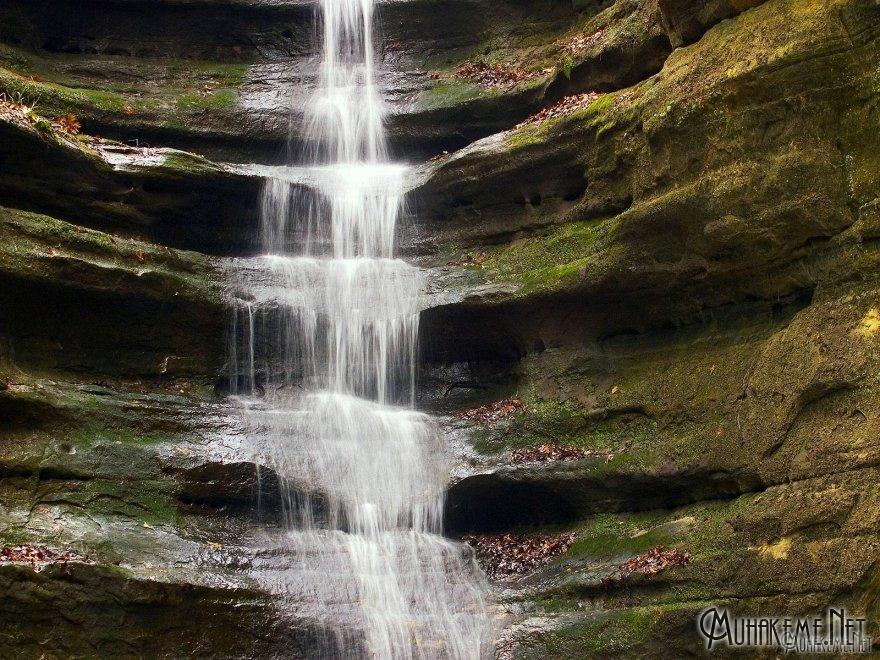 French Canyon Waterfall, Starved Rock State Park, Illinois
